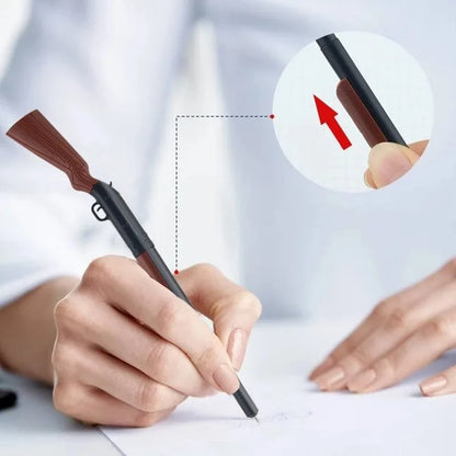 Unique Design Smooth Writing Gun Pen, Pen Gun, Writing Instrument,Office Supplies, Stylish Pen, Fun Stationer,Ballpoint Pen Beauty World Shop