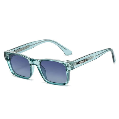 Light Luxury Square Sunglasses Minimalist Design Elegant Unisex Uv400 Protection Sun Glasses 9017 Beauty World Shop