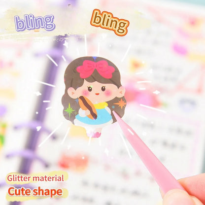 200p Kawaii Stickers for Kids Cute Stationary Aesthetic Diary Decoration Art Supplies Stickers for Scrapbooking Lot Korean Paper Beauty World Shop