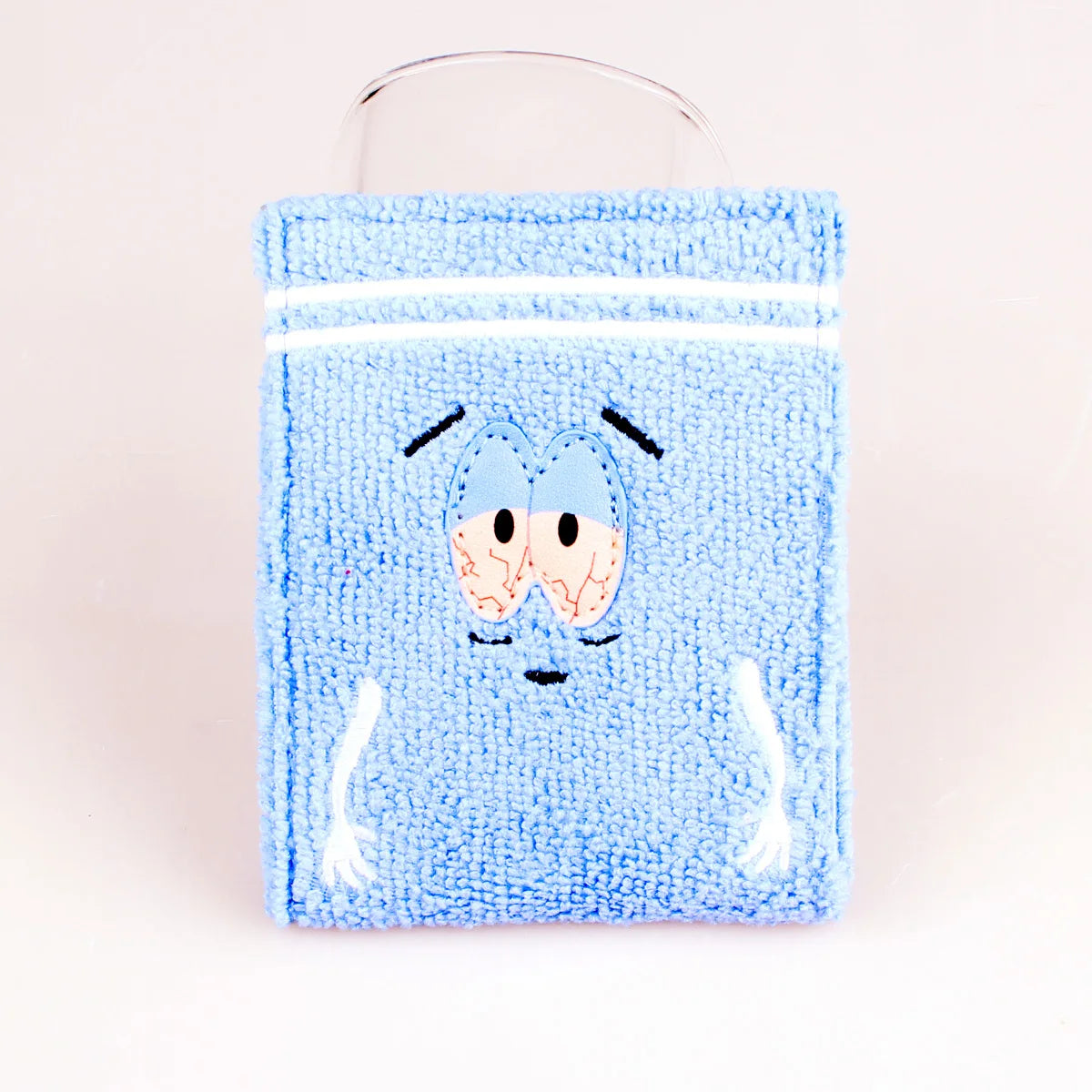 Towel cloth embroidered anime fashion wallet, designer personalized ID card holder Beauty World Shop