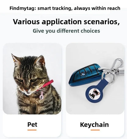 Pet Anti-Lost GPS Tracker Bluetooth-compatible Smart Wearable Waterproof Locator Real-time Tracking Dog Cat Collar Find Device