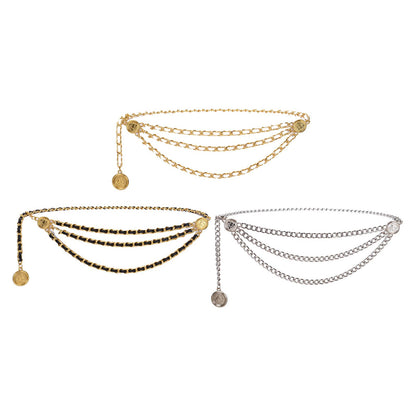 Women's Waist Chain Belt Bridal Wedding Adjustable Tassel Body Jewelry Fashion Accessories for Party Carnival Holiday Beauty World Shop