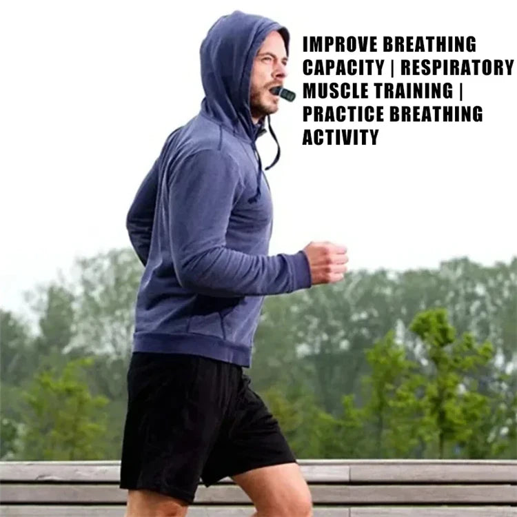 Silicone Respiratory Trainer Lung Ventilator Fitness Equipment High-altitude Respiratory Training Tools for Exercise Beauty World Shop
