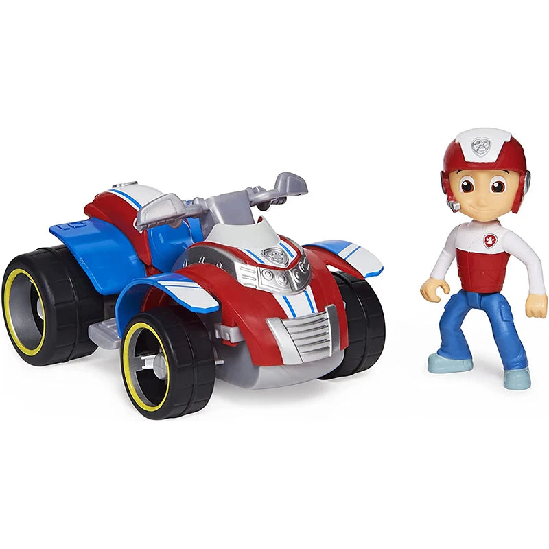 Original Paw Patrol 11kinds Vehicle Car Ryder Tracker Everest Chase Rex Skye Rocky Marshall Zuma Action Figure Birthday Gift Toy Beauty World Shop