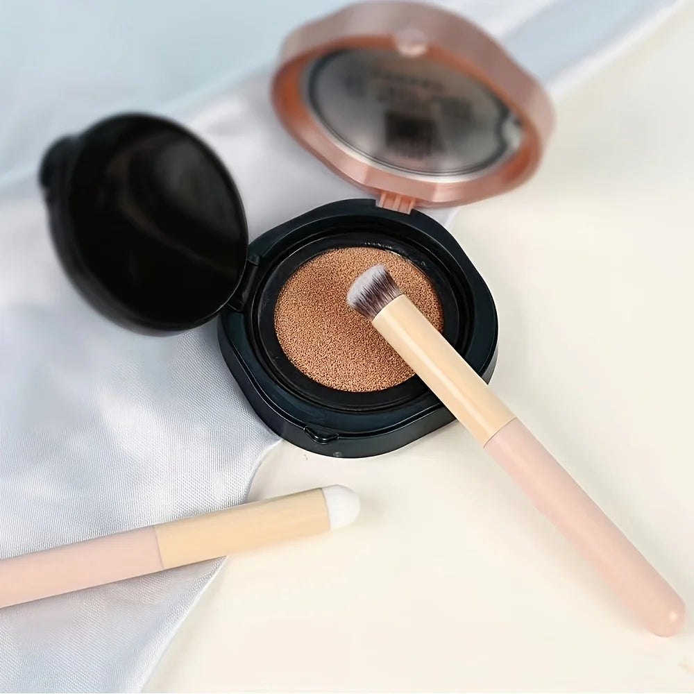 3Pcs Soft Mushroom Sponge Head Makeup Brushes,Concealer Brush Lipstick Lip Powder Puff ,Foundation Contour Cosmetic Tools Beauty World Shop