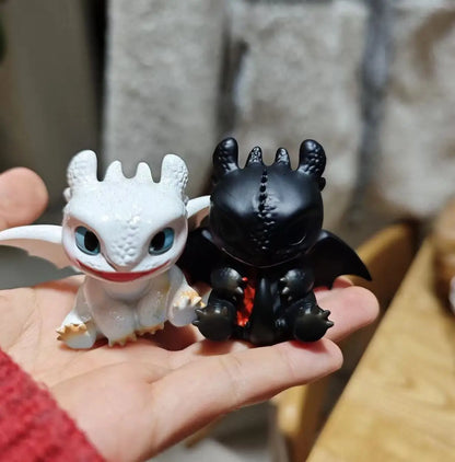 Hot Cute Cartoon Characters How To Train Your Dragon Toothless Series Of Creative Model Desktop Decoration Car Decoration Gift Beauty World Shop