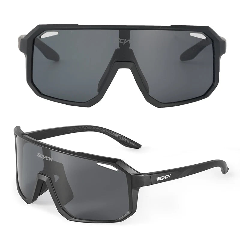 SCVCN New Cycling Glasses Bike Sunglasses Men UV400 Eyewear Outdoor Sports MTB Goggles Bicycle Women Riding Hiking Sunglasses Beauty World Shop