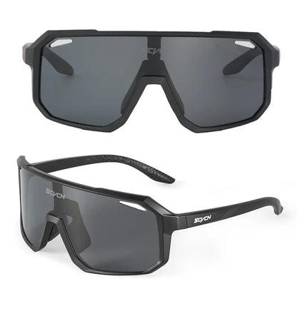 SCVCN New Cycling Glasses Bike Sunglasses Men UV400 Eyewear Outdoor Sports MTB Goggles Bicycle Women Riding Hiking Sunglasses Beauty World Shop