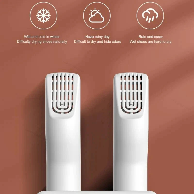 220V Electric Shoe Dryer, Portable Shoe & Boot Drying Machine with Sterilization Deodorization, Heated Foot Protector for Gloves Beauty World Shop