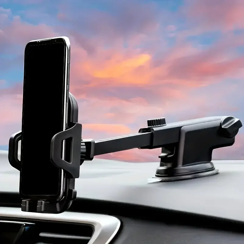 Universal Car Phone Holder Suction Cup Mount Stand for iPhone 15 Xiaomi Huawei Samsung - Mobile Phone Bracket Support Beauty World Shop