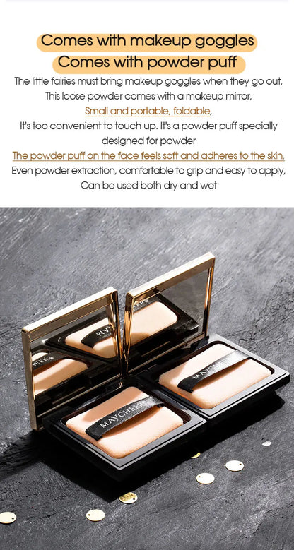 Egyptian style powder for long time oil control concealer, white, makeup free, waterproof and moisturizing Beauty Trend Shop