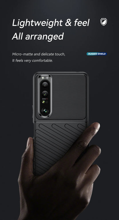 Luxury Shockproof Silicone Phone Case for Sony Xperia 1 III - Soft TPU Protective Cover Beauty World Shop