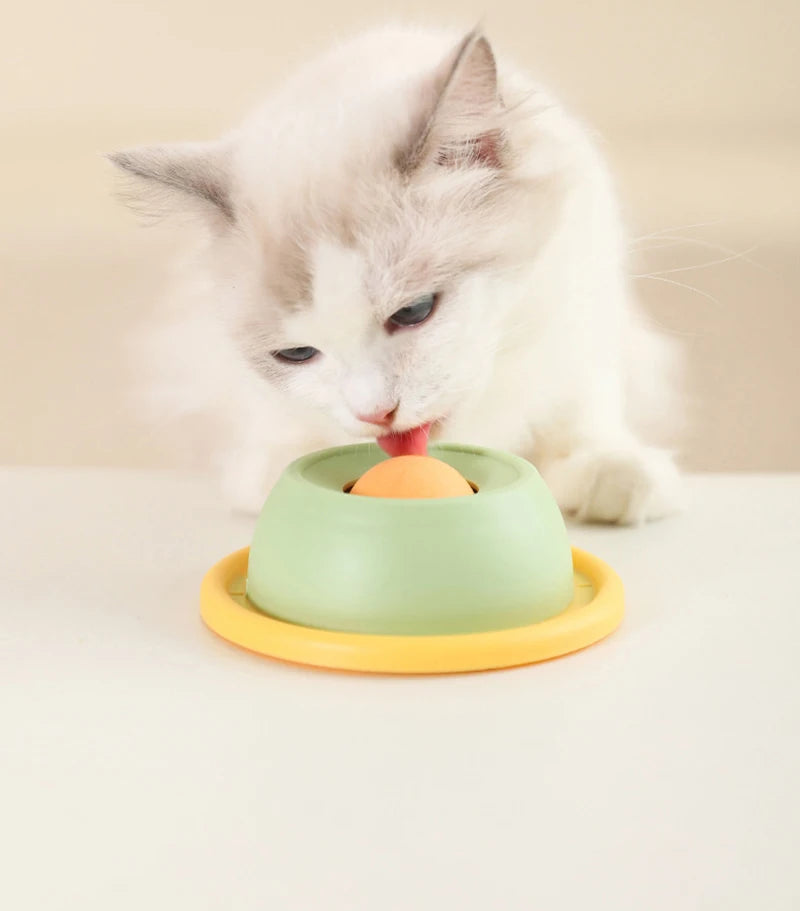 Interactive Pet Cat Licking Food Toys Anti-slip Pet Slow Feeder for Cats Funny Kitten Licking Plate Cat Accessories Beauty World Shop