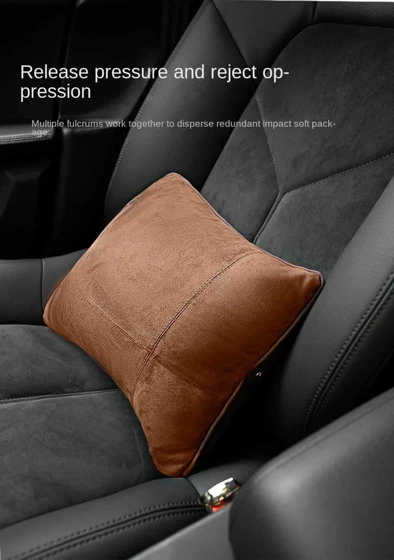 Car Headrest Neck Support Seat / Maybach Design S Class Soft Universal Adjustable Car Pillow Neck Rest Cushion High Quality Beauty World Shop