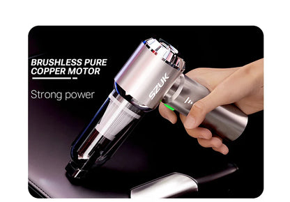 SZUK 985000Pa Car Vacuum Cleaner Portable Handheld Wireless Strong Suction Car Cleaner Cleaning Machine Mini Vacuum Cleaner Beauty World Shop
