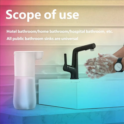 HOMEFISH Smart Sensor Automatic Soap Dispenser 350ml USB Charging Contactless Soap Foam Dispenser Hand Sanitizer Machine Beauty World Shop