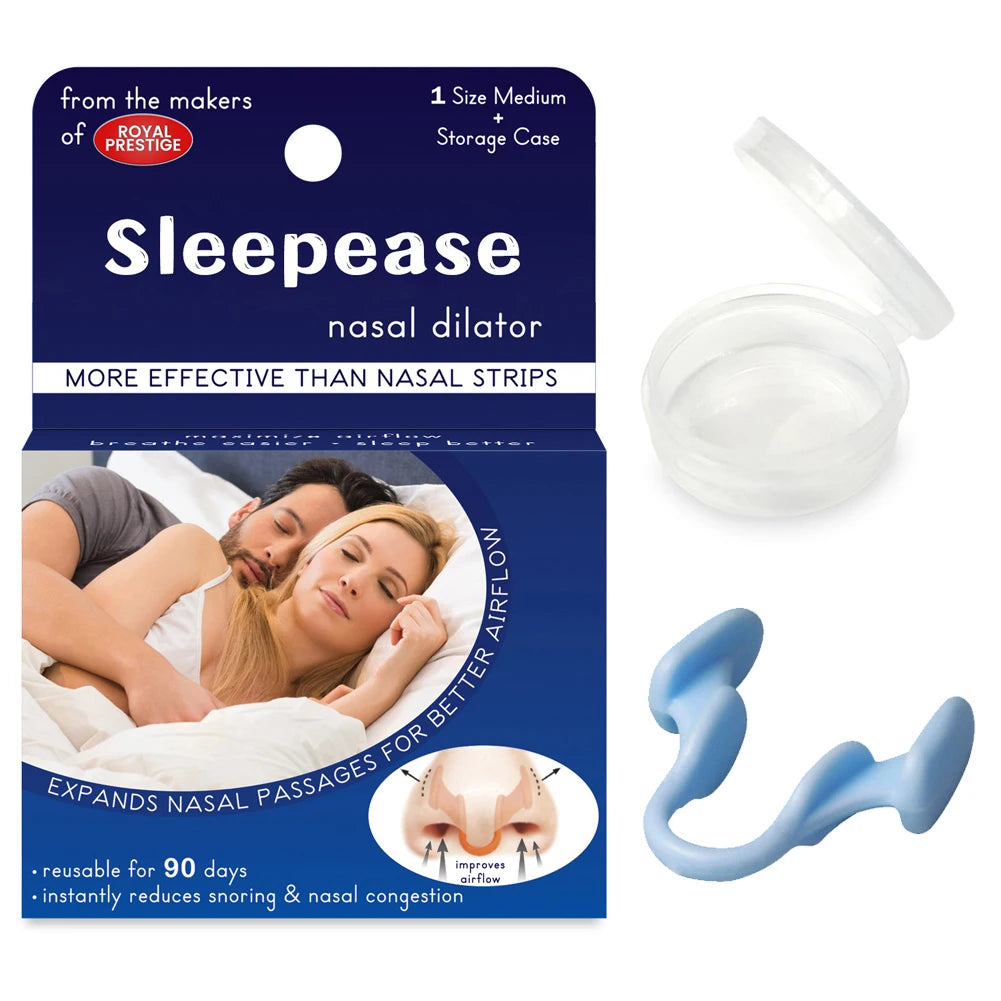 1Pc Silicone Nose Clip Anti Snoring Nasal Dilator Stop Snore Aid Easy Breathe Improve Sleeping Rhinitis Beauty World Shop