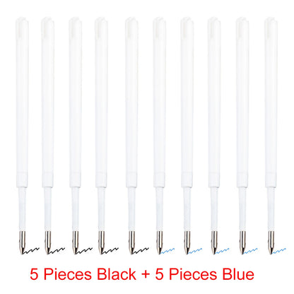 98mm1.0mm Ballpoint Pen Refills For Parker Pens Medium Point Blue Red Black Ink Rods For Writing Office Stationery Beauty World Shop