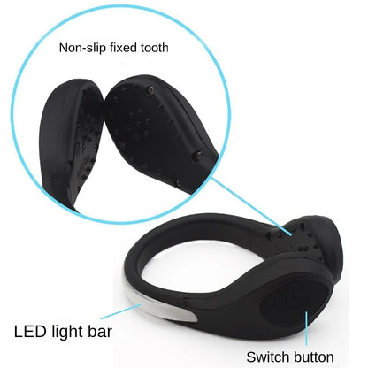 LED Luminous Shoe Clip Light Outdoor Running Cycling Bicycle RGB Novelty Lighting Safety Night Warn Lamp Glowing Zapato Ciclismo Beauty World Shop