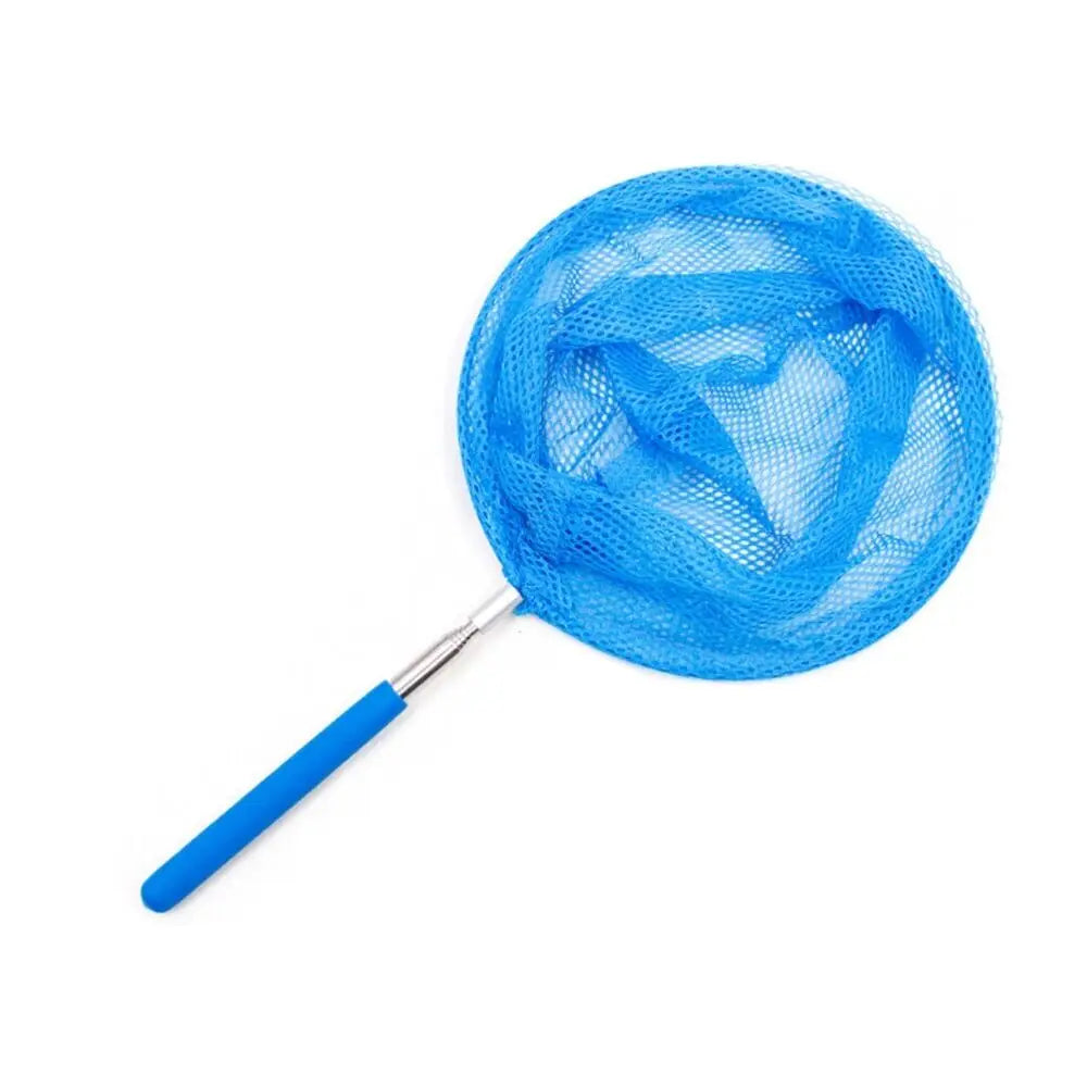 2023 New Telescopic Swimming Pool Net Rake Clear Cleaner Scoop Leaf Stainless Steel Skimmer Mesh Frame Kids Outdoor Fish Nett Beauty World Shop