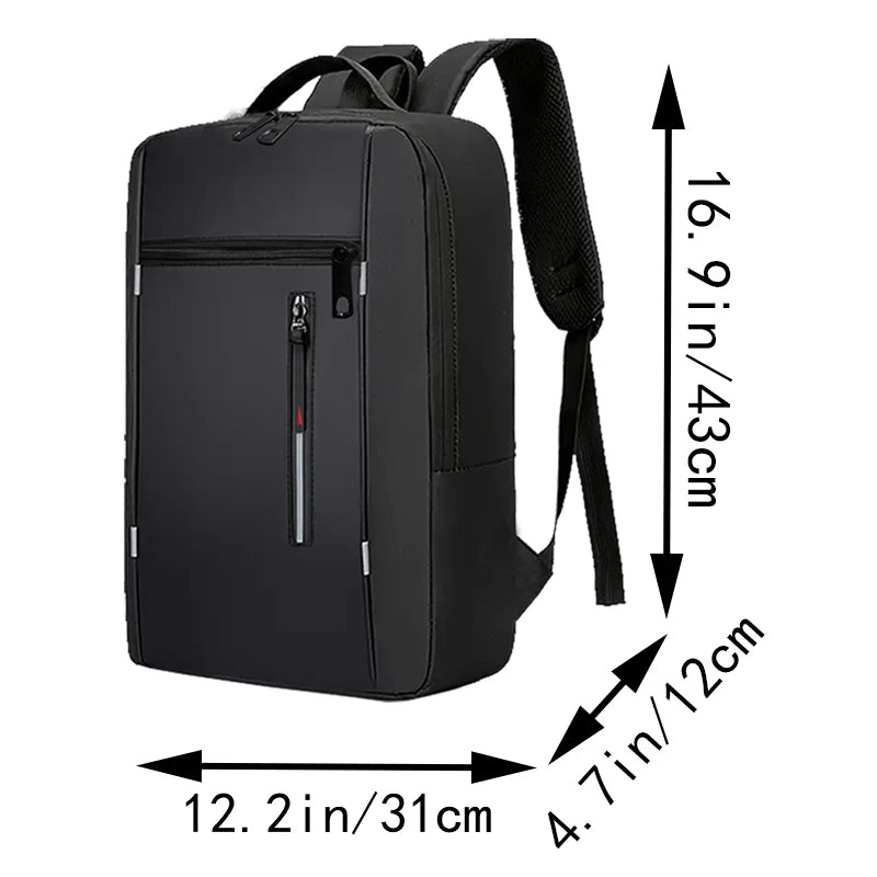 Fashion Business Laptop Backpack Large Capacity Shockproof Computer Bag Casual Office Travel Shoulder Bag for Work Beauty World Shop
