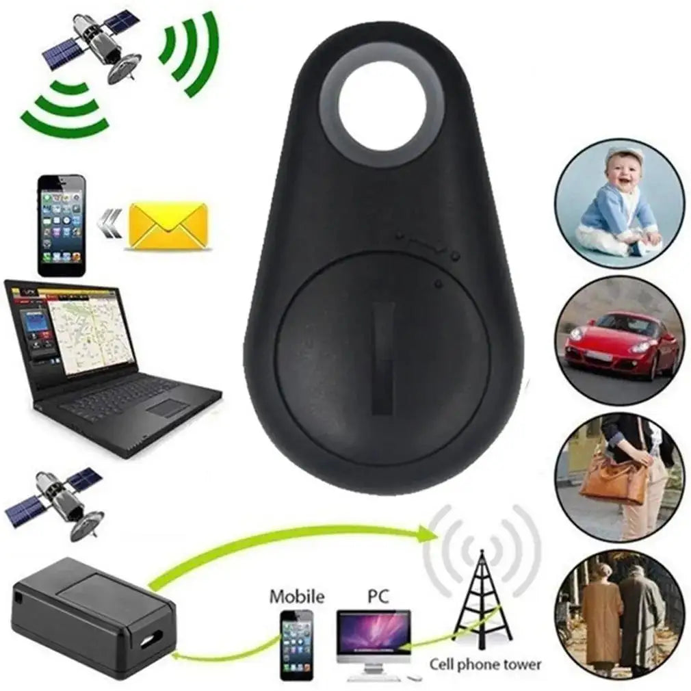 1-5pcs Wireless Mini GPS Tracker Anti-lost Alarm Key Child Bag Wallet Finder Bluetooth APP Locator Smart Tag For Ios And Android Beauty World Shop