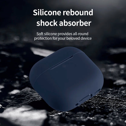 Funda For AirPods 4 Wireless Bluetooth Earphone Silicone Cover Case Ultra-Thin Skin For Apple Airpods 4 4th Generation Cases