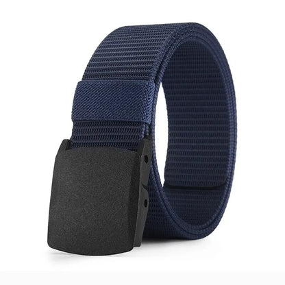 Men's Belt Outdoor Casual Canvas Belt Metal Free Training Nylon Tactical Belt With Pants Jeans Belt Sports Belts For Men Women Beauty World Shop