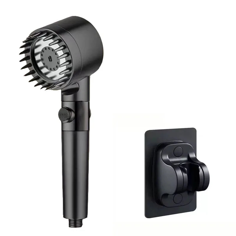 Shower head Shower Filter with Four Modes Bathroom Accessories Head Massage Shower Accessories Shower Knobs Home Furnishings Beauty World Shop