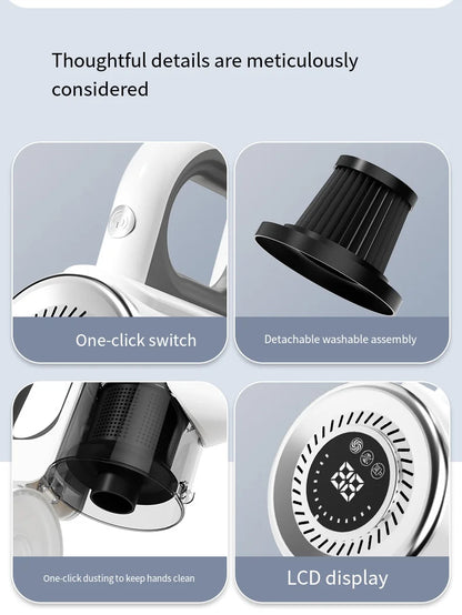 Cordless Wireless Vacuum Cleaner Handheld USB Chargeable Multifunction Suction Mopping All-in-One Home Cleaning Machine Beauty World Shop