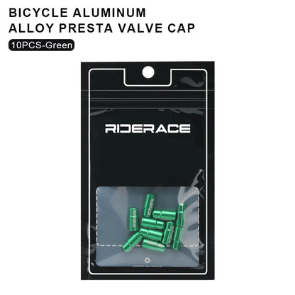 2/4/10Pcs Bicycle Tire Valve Cap Dustproof Lightweight Aluminum Alloy MTB Road Bike Tube Tyre Gas Nozzle Cover For FV Presta Beauty World Shop
