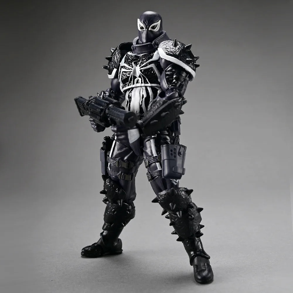 Amazing Yamaguchi Marvel Venom Agent series KO Articulated Action Figure Model Kit Desktop Ornament Collectible statue Toys Gift Beauty World Shop