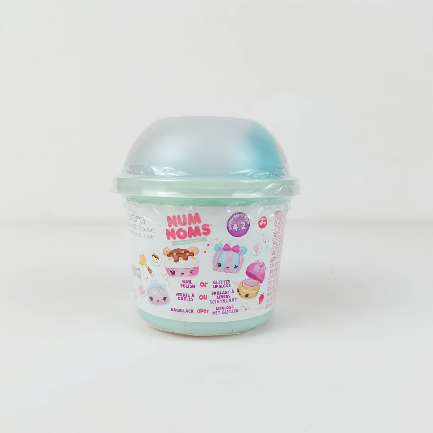 NumNoms Nail Polish Glitter Lipgloss Scented Light-up Num Nom Toy Collection Cute Animal Dolls Fun Play House Kids Birthday Gift Beauty World Shop