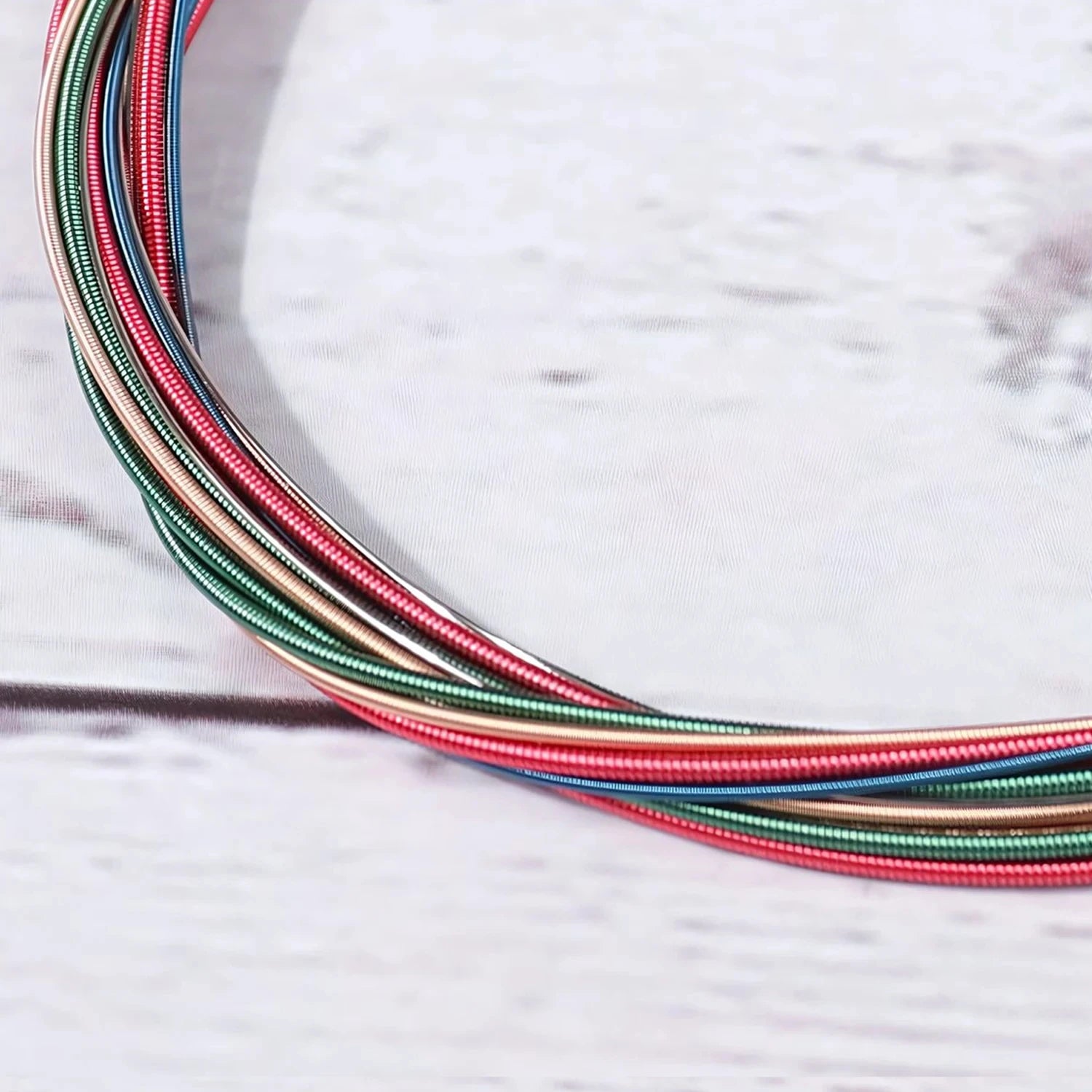 6Pcs/Set High-Quality Acoustic Guitar Strings - Replacement Guitar Strings, Premium Guitar Accessories Beauty World Shop