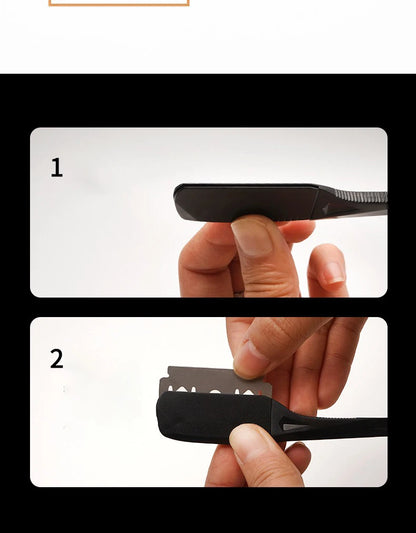 Professional Manual Shaver Straight Edge Plastic Barber Razor Folding Shaving Beard Cutter Straight Razor Wholesale Beauty World Shop