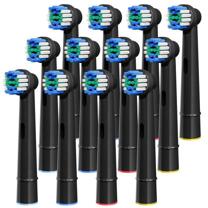 Replacement Toothbrush Heads Compatible with Oral B Braun Professional Electric Brush Heads 1000 1500 3000 6000 7000 7500 8000 Beauty World Shop