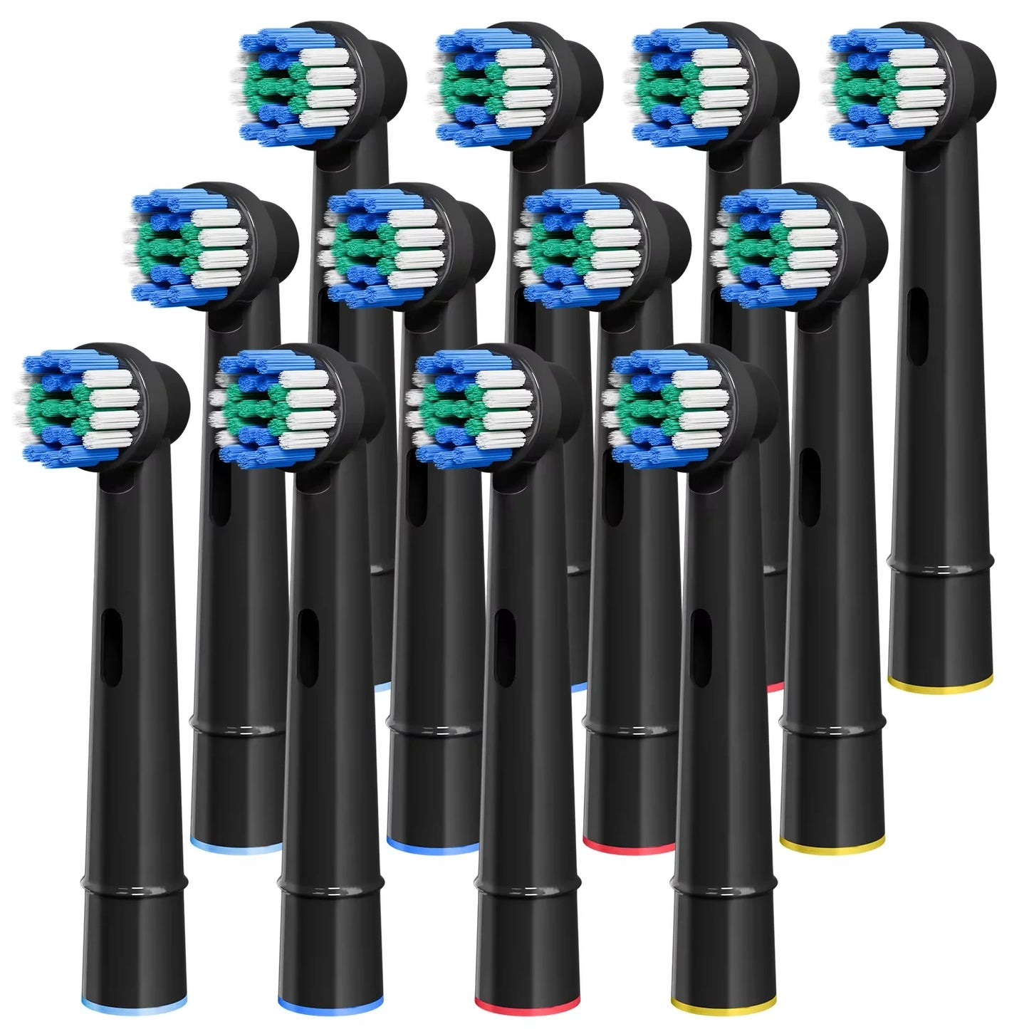 Replacement Toothbrush Heads Compatible with Oral B Braun Professional Electric Brush Heads 1000 1500 3000 6000 7000 7500 8000 Beauty World Shop