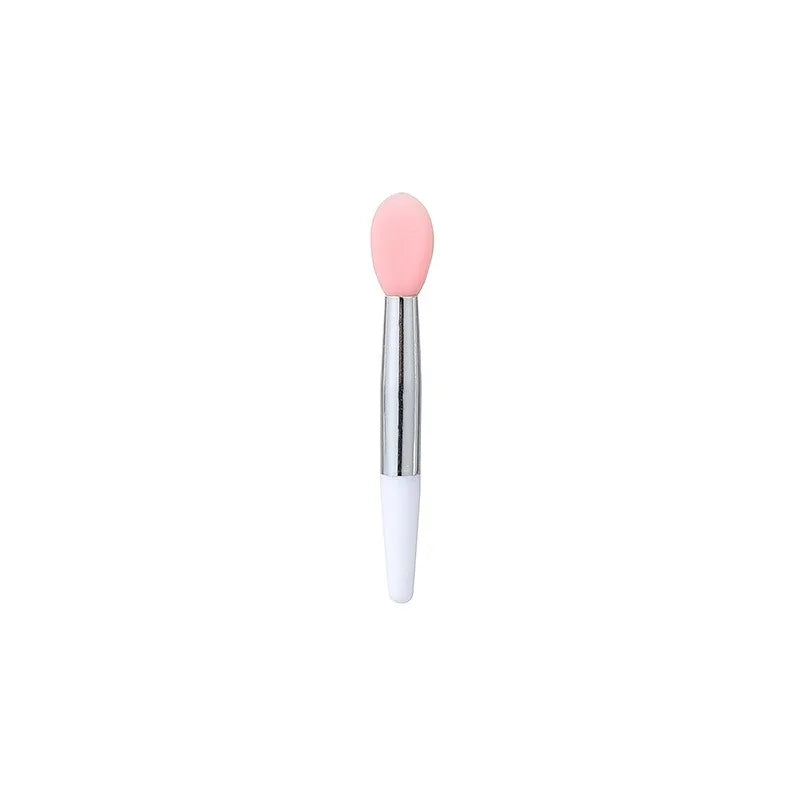 10pcs silicone lip brush mini lip mask brush portable lipstick makeup brush transparent applicator eye black stick makeup tool Beauty World Shop