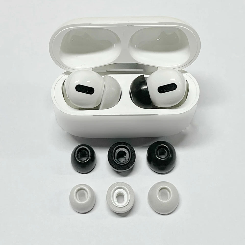 For Airpods Pro 2 Memory Foam Tips Eartips Cover S M L Size For Apple Air Pod Pods Pro 1 Ear Tips Anti Noise Ear Plugs Earbud