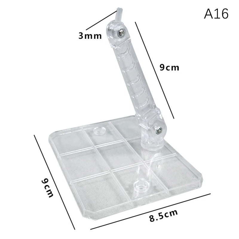 Innovative And Practical Handmade Doll DIY Holder Action Figure Model Base Display Stand Black Bracket For 1/144 HG RG Beauty World Shop