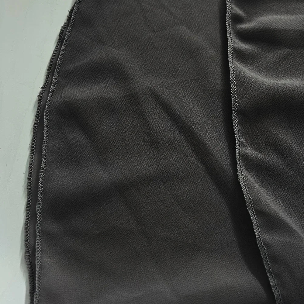 1pc Double layered Chiffon Ready to Wear Instant Hijabs Solid Headscarf Foulard Femme Musulman Shawl Wrap Bandana Beauty World Shop