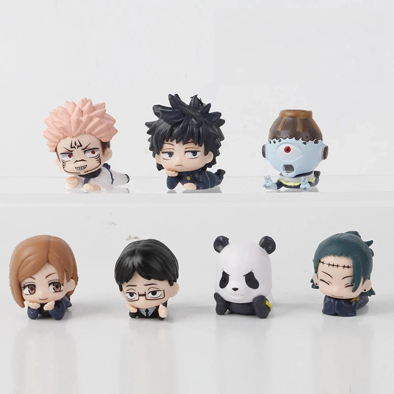 New Anime Kaisen Figure Q Version Gojo Satoru Itadori Yuji Blind Box Cute Action Figure Desktop Decor Model Toy Gift For Fans Beauty World Shop
