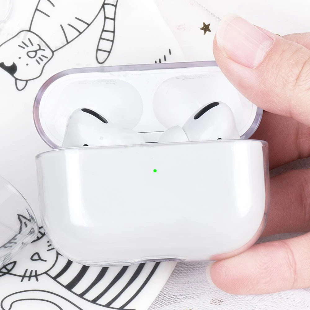 Transparent Case For AirPods Pro 2 Cases Wireless Bluetooth Earphone Protective Cover For Airpods 3 2 1 PC Clear Hard Case Shell