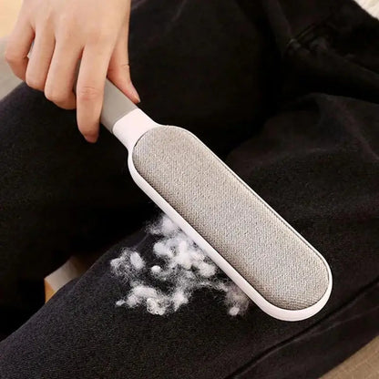 Double-Sided Pet Hair Remover, Manual Electrostatic Sticky Lint Brush, for Cat, Clothing, Sofa, Furniture,  Carpet Cleaning Beauty World Shop