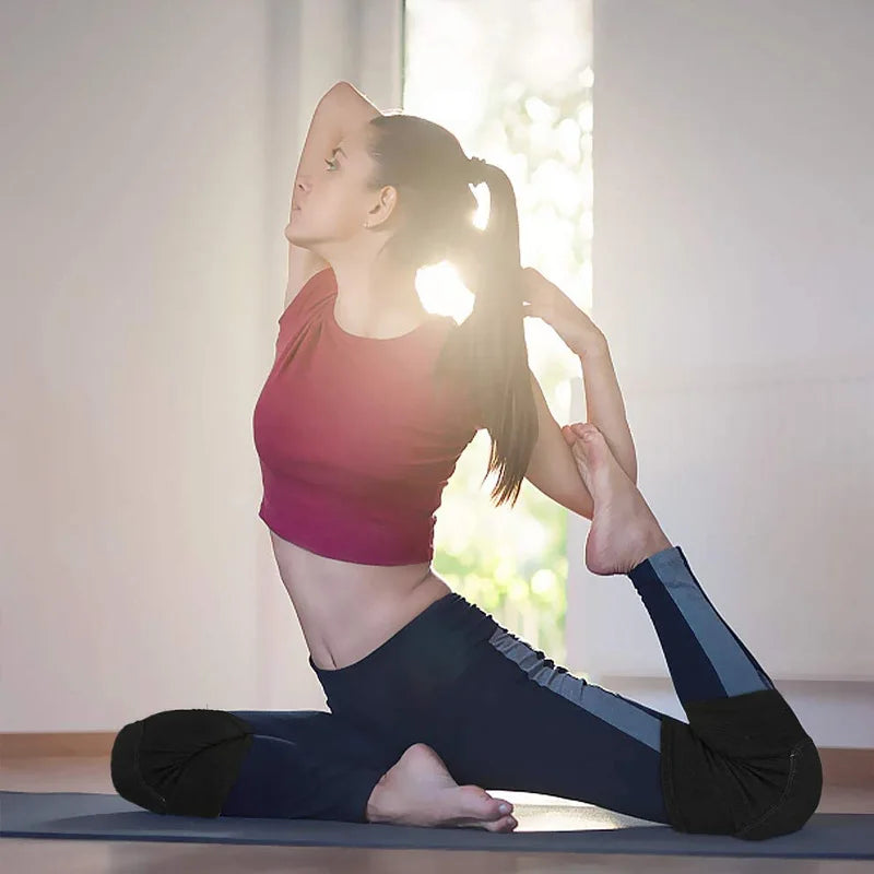 WorthWhile Dancing Knee Pads for Volleyball Yoga Women Kids Men Patella Brace Support EVA Kneepad Fitness Protector Work Gear Beauty World Shop