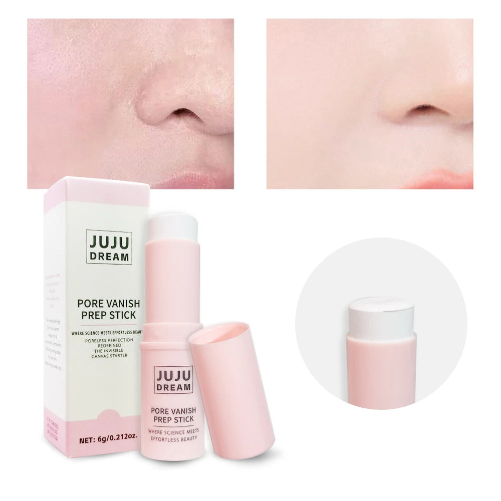 Face Primer Stick,Invisible Pore Base Stick Makeup Concealer Isolation Makeup Front Pore Base Modifying Skin Color Primer Makeup Beauty World Shop