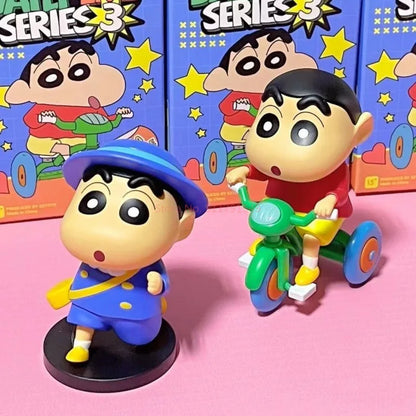 Anime Crayon Shin chan Blind Box Daily Life Series 3rd Generation Blind Box Doll Toy Series Model Handmade Ornament Toy Gift Beauty World Shop