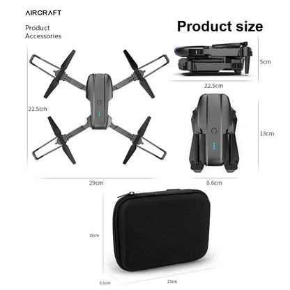E99 K3 Pro HD 4K Drone with Dual Camera WiFi FPV Aerial Photography RC Quadcopter High Hold Mode Beauty Fashion