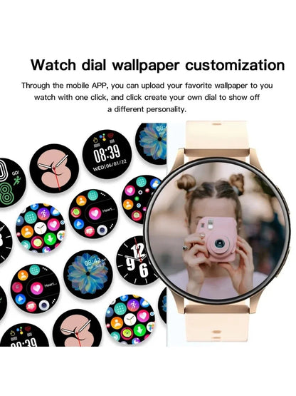 Pro New Women Delicacy Bluetooth Call Smart Watch Health Tracking Bluetooth Call Alarm Clock Smartwatches Men Smartwatch Sports