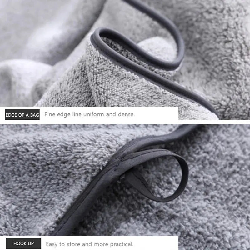 1PCS Thickened Bath Towels for The Body Microfiber Towel for Gym Sports Shower Robe for Spa Beath Home Beauty World Shop
